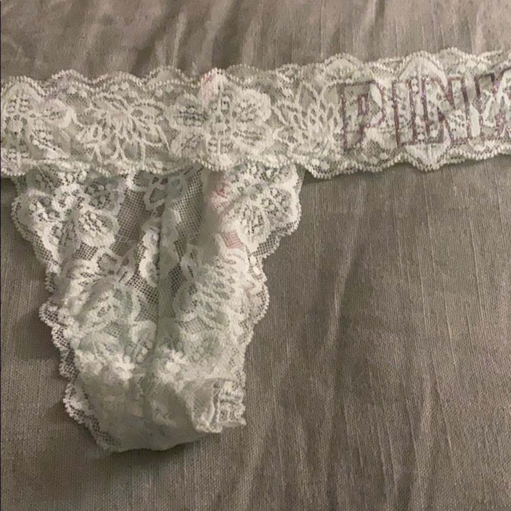 PINK STRING THONG